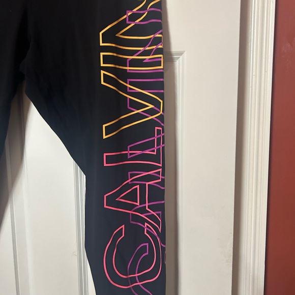 Calvin Klein Performance Logo Leggings - Picture 2 of 5